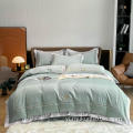Phong cách châu Âu 100% bộ đồ giường cotton bộ bìa thoải mái
